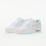 nike air max 90 trainers white arctic punch barely green