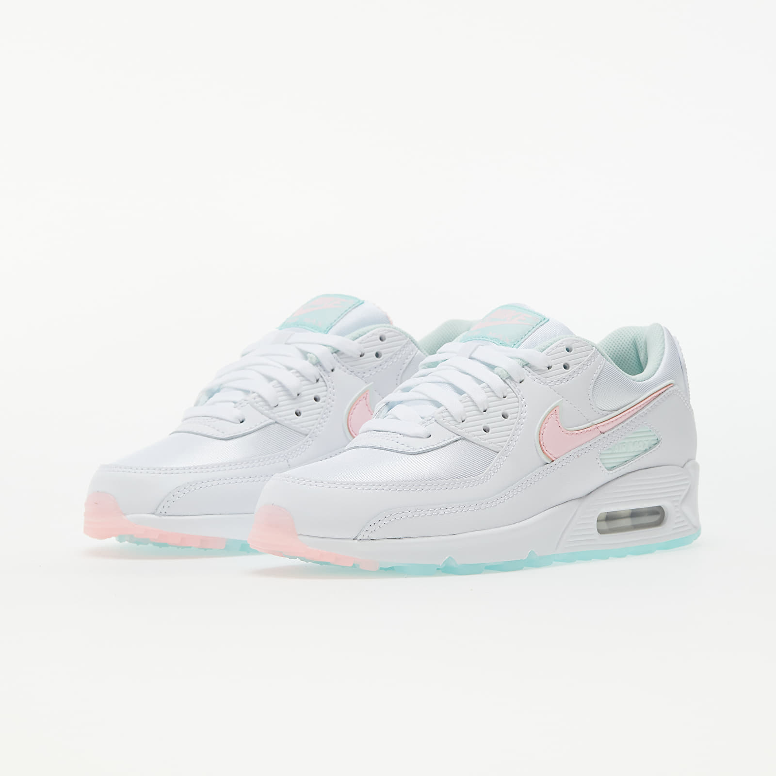 Air max 90 white green pink online