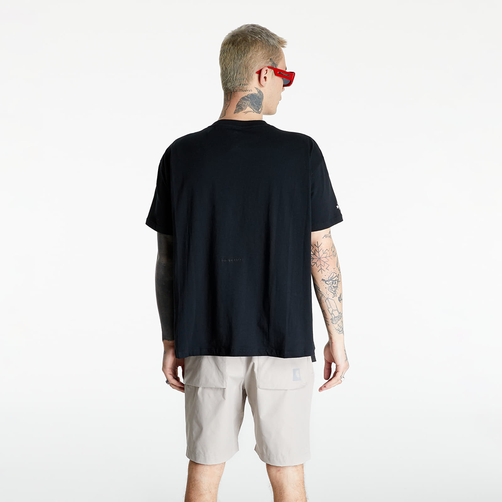 T-shirts Converse  TEE Black