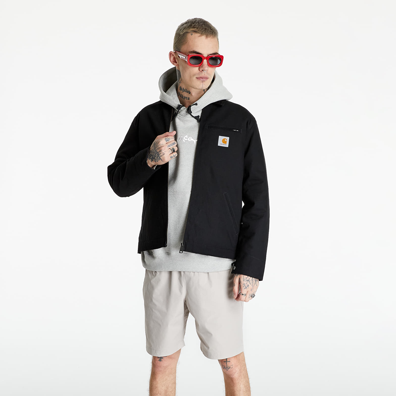 Bundy Carhartt WIP Detroit Jacket Black Rigid