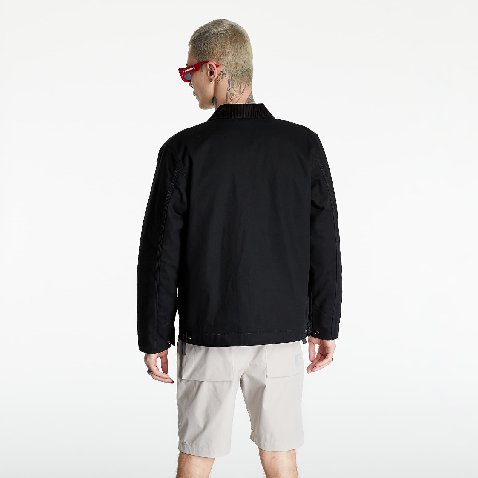 Bundy Carhartt WIP Detroit Jacket Black Rigid
