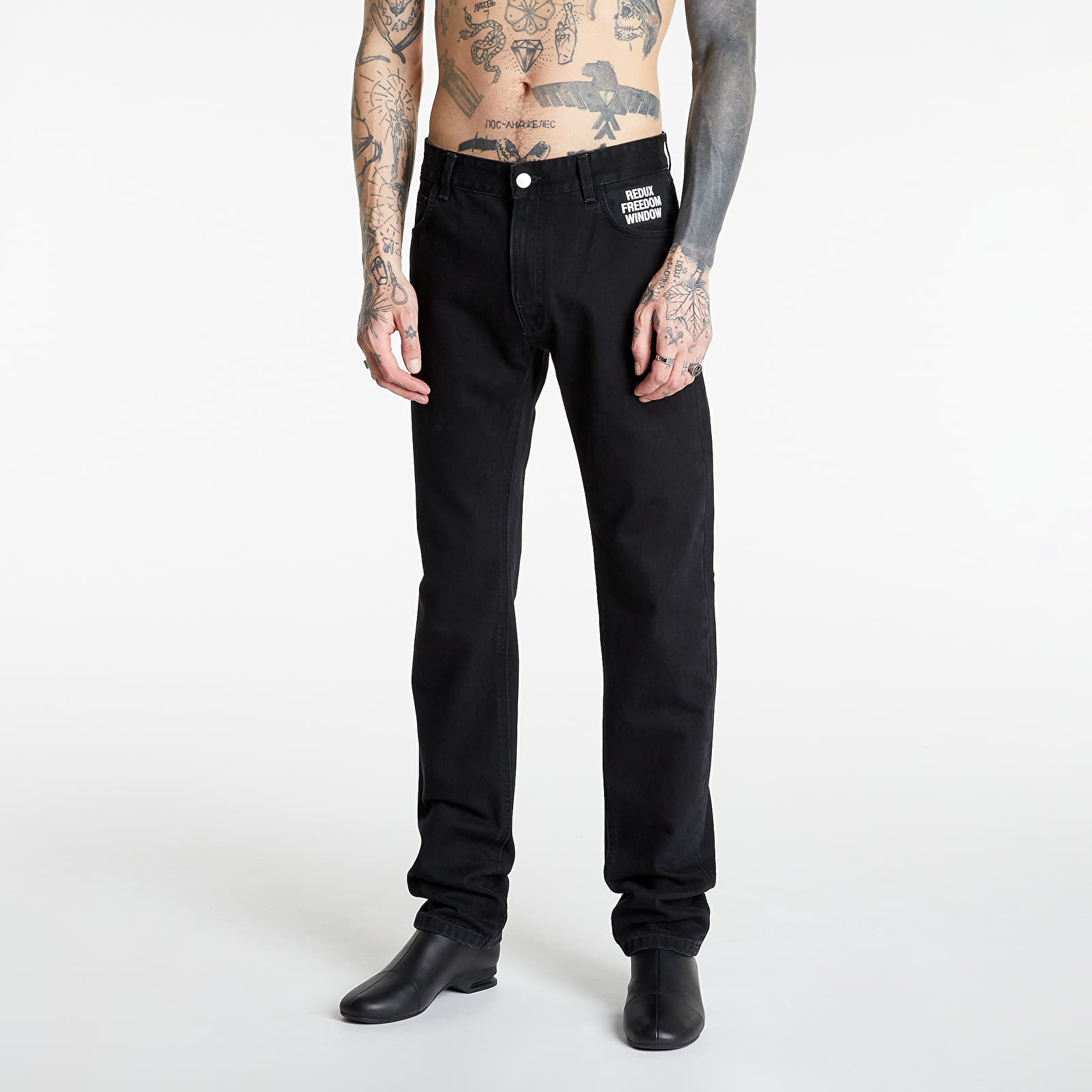 Raf simons patch jeans discount