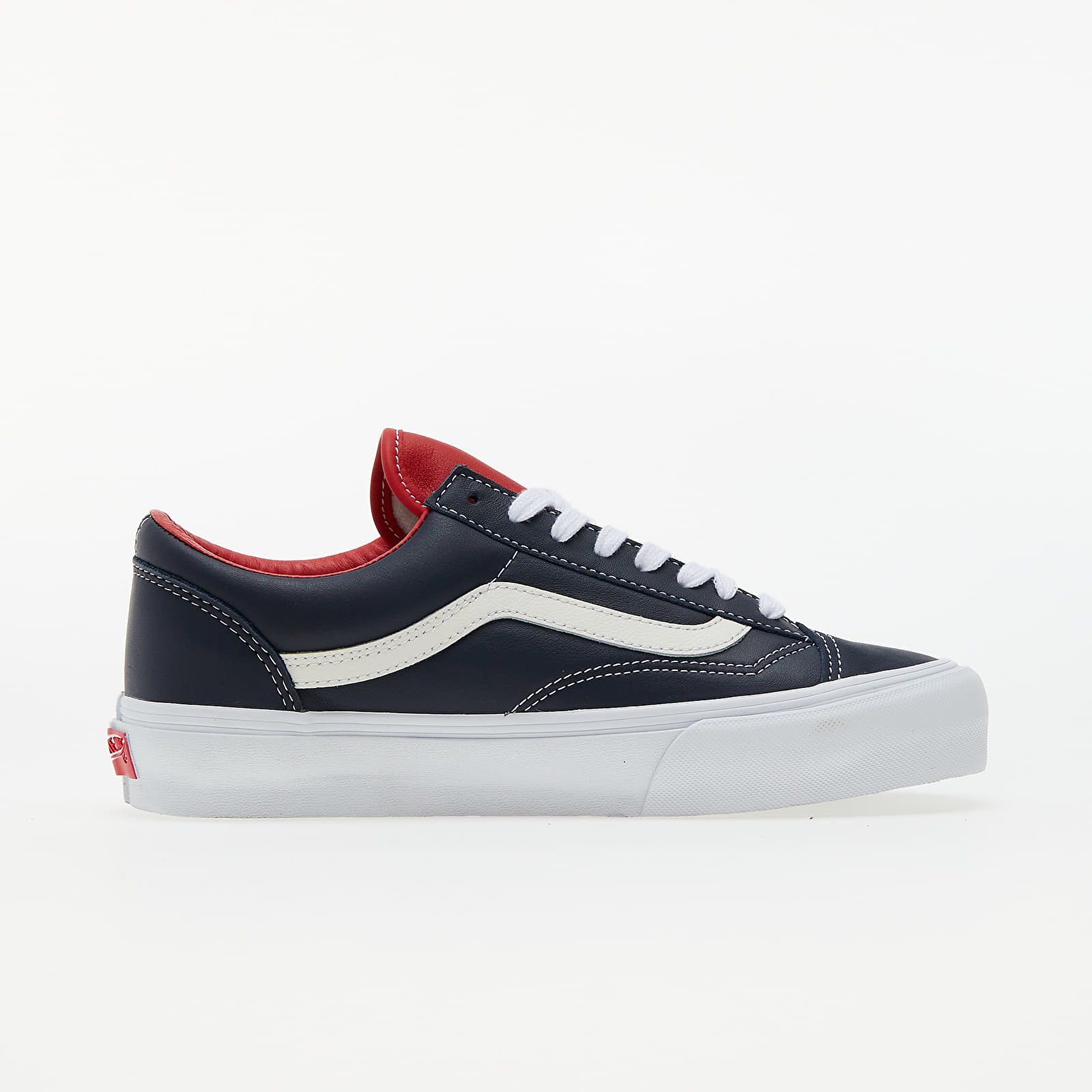 Pánské tenisky a boty Vans Vault Style 36 LX (Leather) Parisian Night / Racing Red