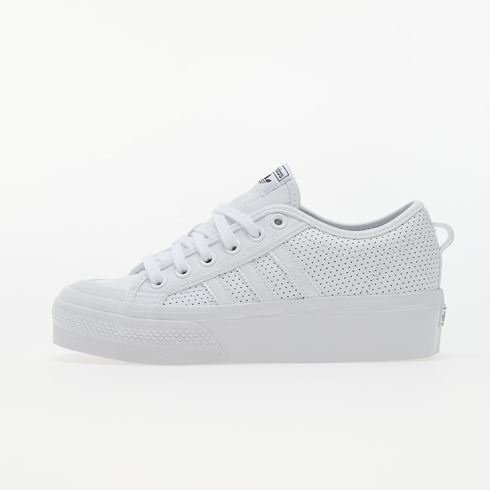 Încălțăminte și sneakerși pentru femei adidas Nizza Platform W Ftw White/ Ftw White/ Core Black
