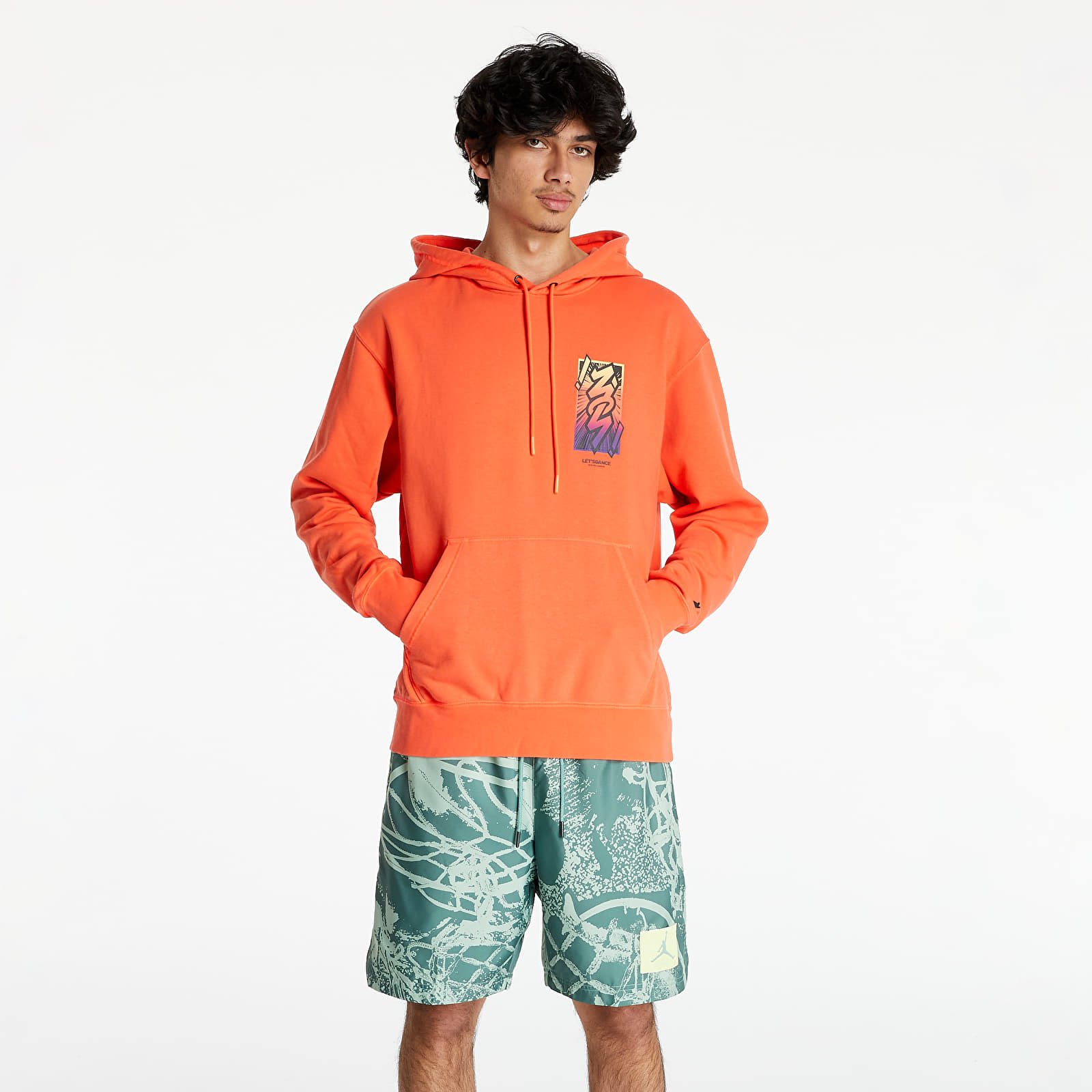 Sweatshirts Jordan Dri-FIT Zion Perf Fleece Hoodie Red