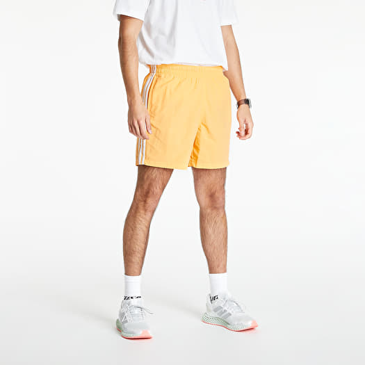 Adidas swim shorts yellow store