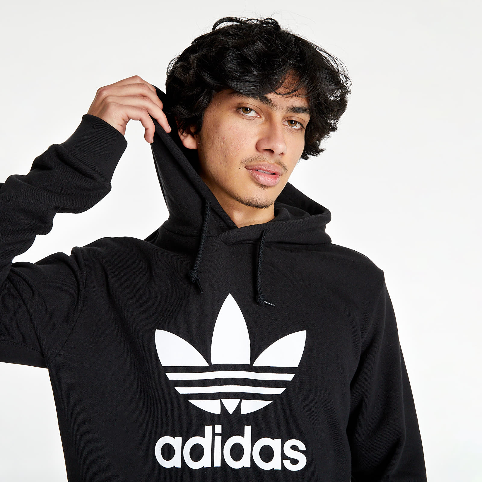 Felpe adidas Trefoil Hoody Black/ White