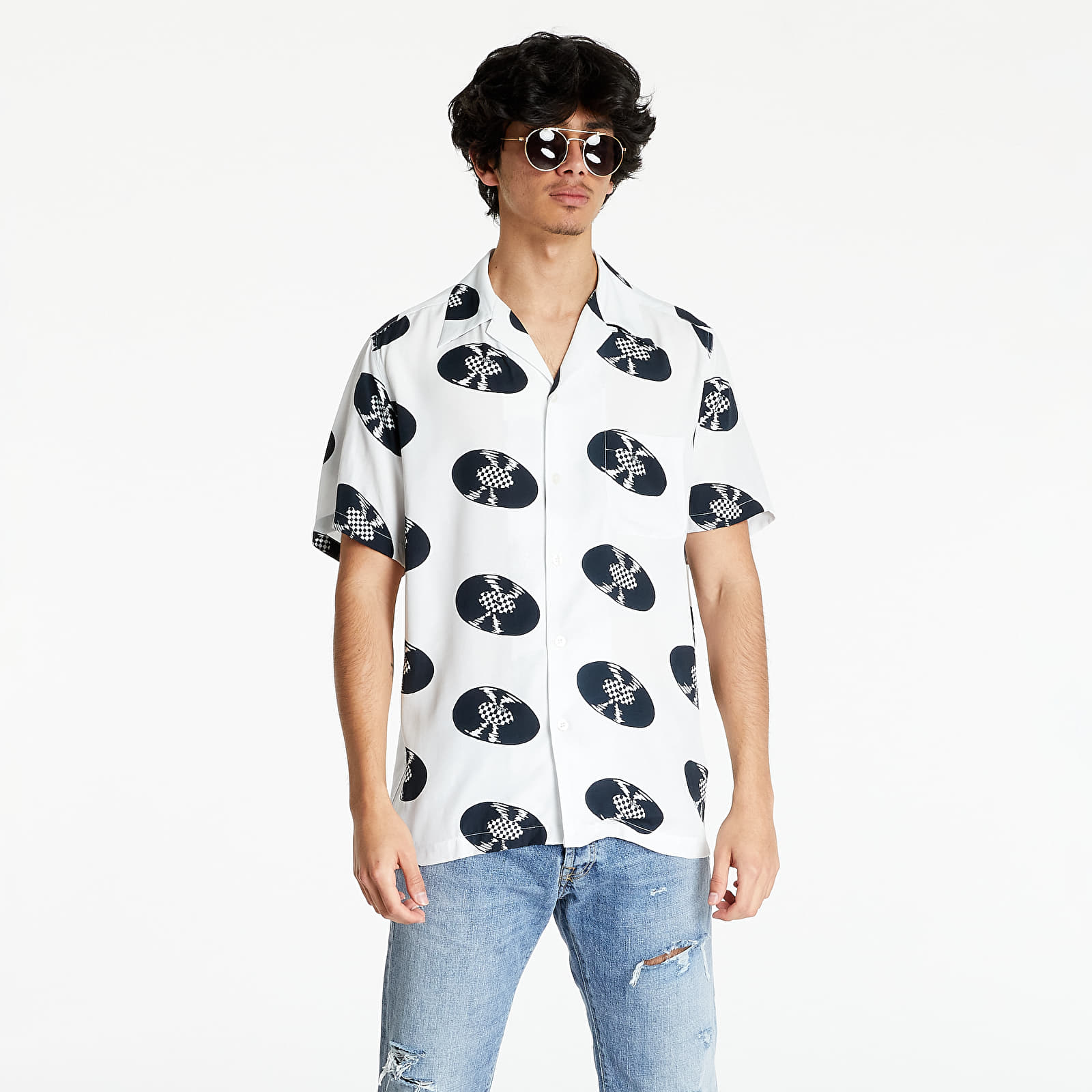 Shirts Vans Vault x Wacko Maria Woven Shirt White (VN0A5E6EWHT1