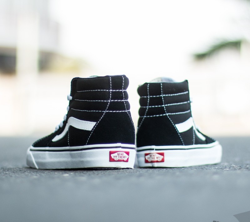 Kids' sneakers and shoes Vans Sk8-Hi Kids Black/ True White