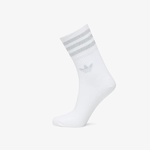 adidas Originals Mid Cut Glitter Crew Socks 2 Pairs
