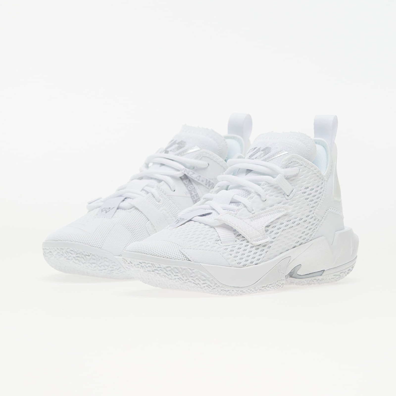 Gyerek sneakerek and cipők Jordan "Why Not?" Zer0.4 White/ Metallic Silver-White