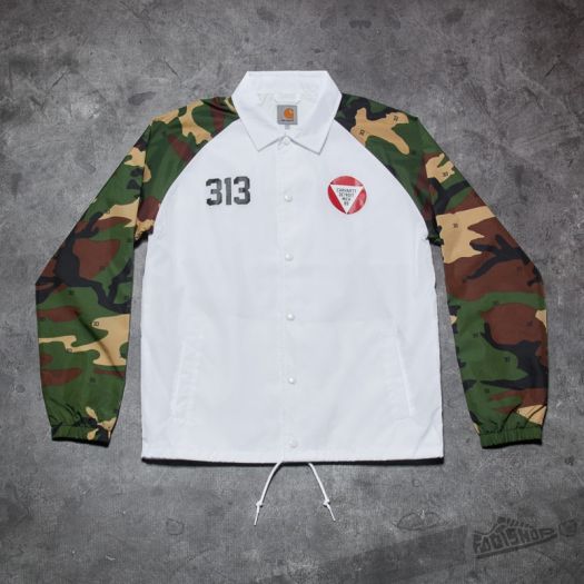 white camo carhartt jacket