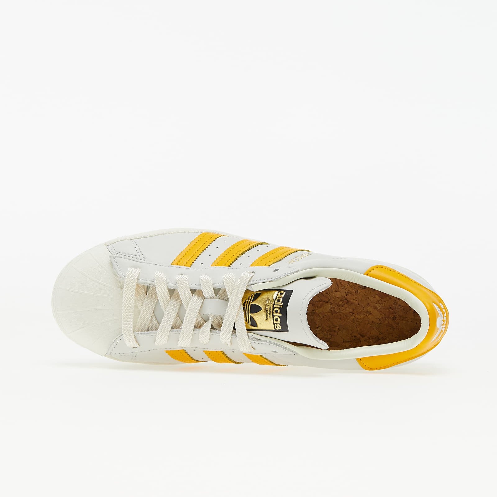 Moški čevlji adidas Superstar Off White/ Collegiate Gold/ Off White