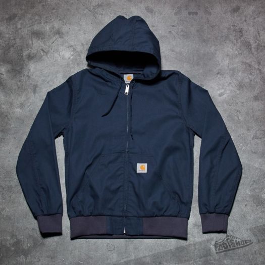 80's～90's carhartt active vest navy