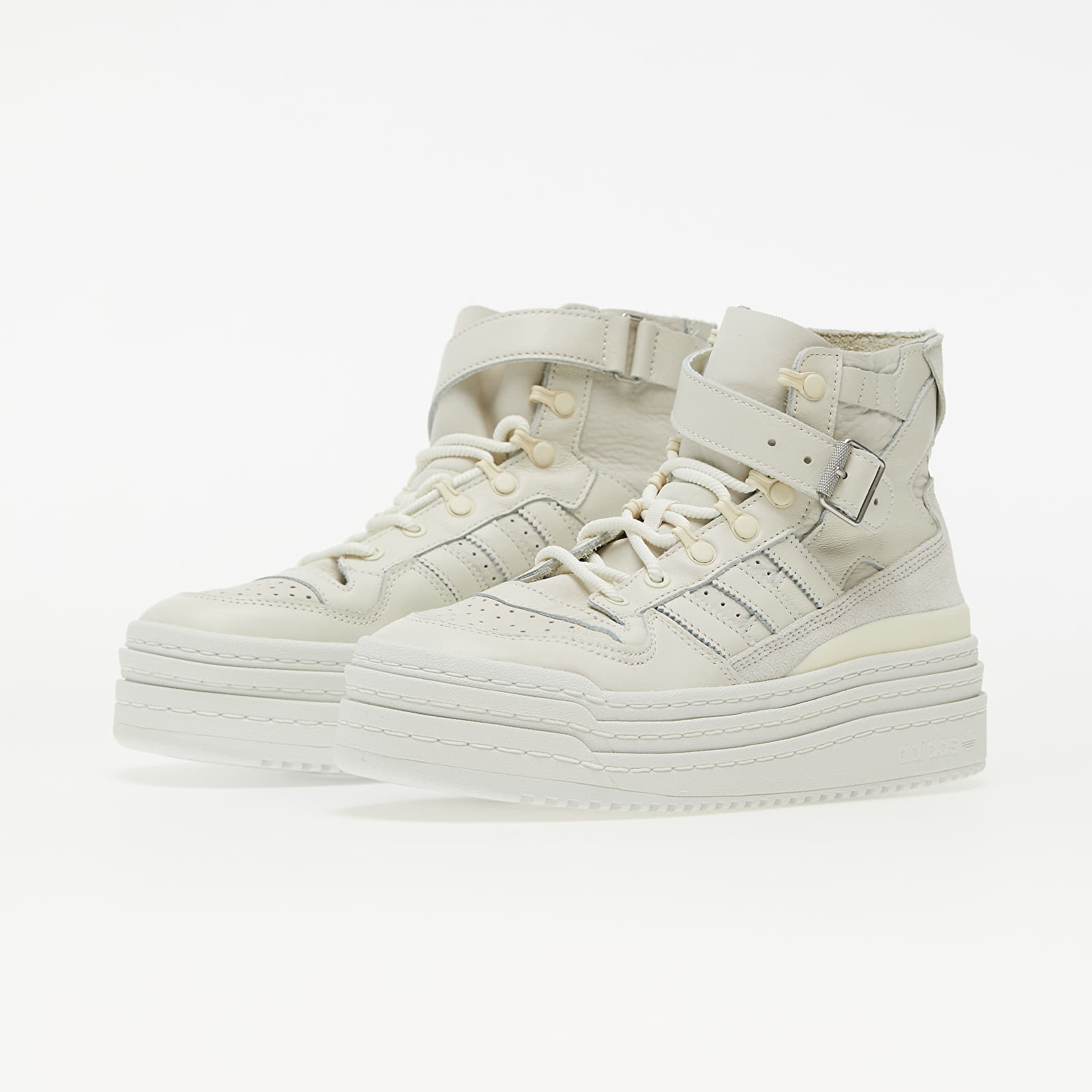 Női cipők adidas Triple Platforum Hi W Off White/ Off White/ Cream White