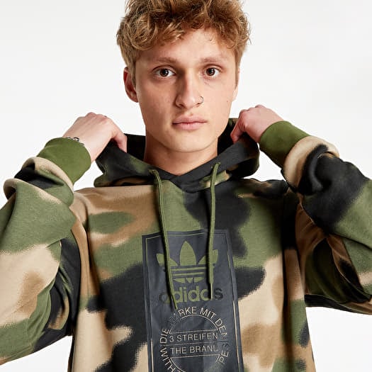 Adidas originals camo pullover hoodie - men's sale