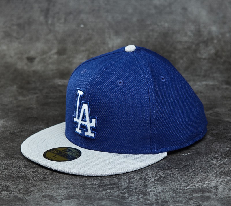 Cappelli New Era 59Fifty MLB Diamond Los Angeles Dodgers Blue/ Grey/ White