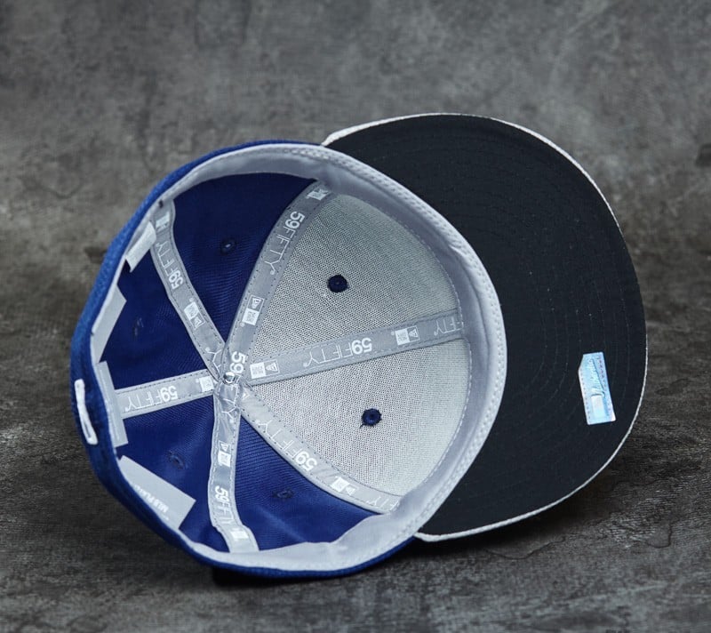 Cappelli New Era 59Fifty MLB Diamond Los Angeles Dodgers Blue/ Grey/ White