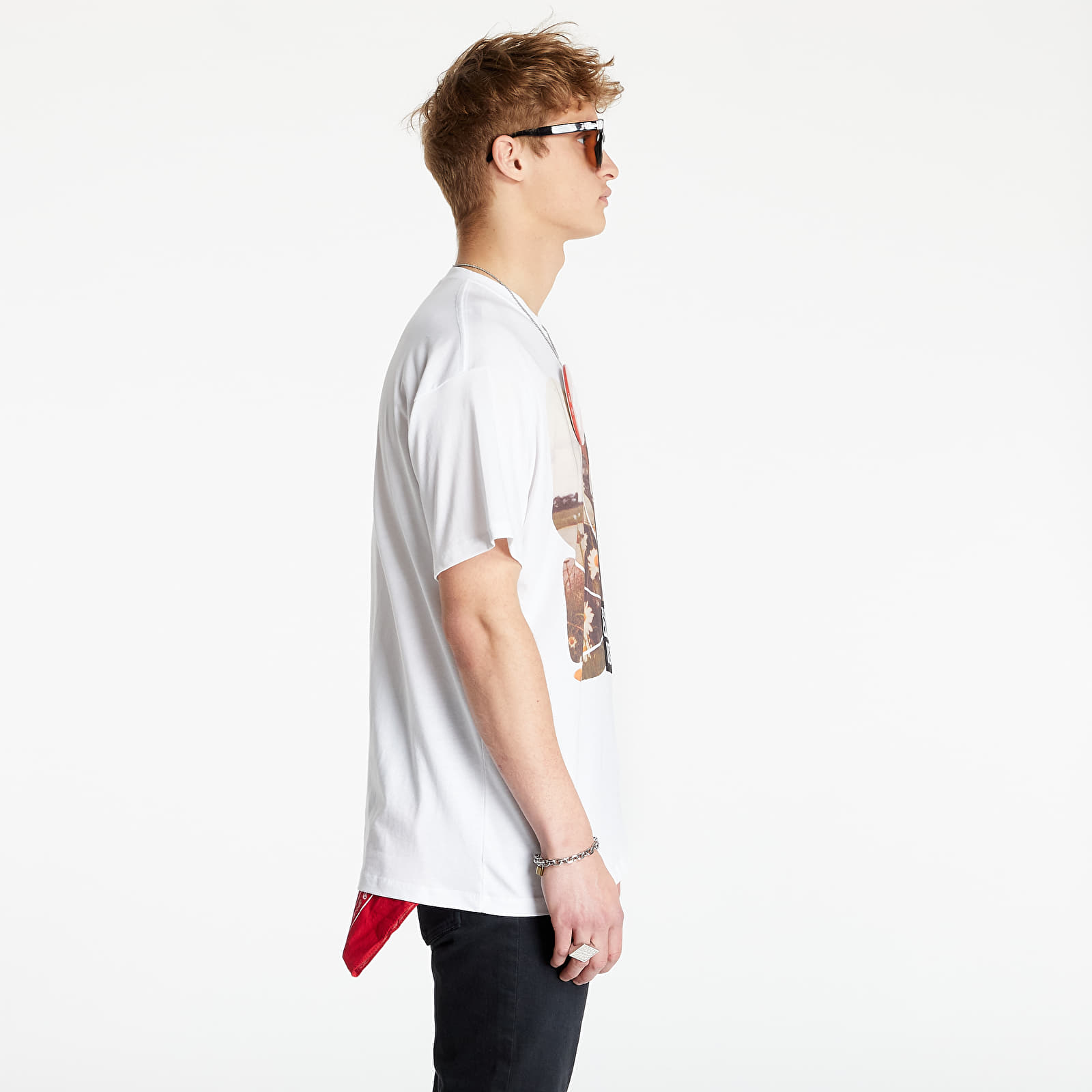 Koszulki RAF SIMONS Big Fit T-Shirt Solitary Disorder White