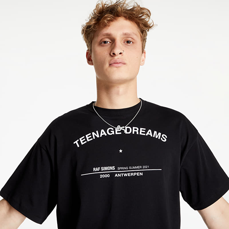 T-shirts RAF SIMONS Big Fit Tour T-Shirt Teenage Dreams Black (211