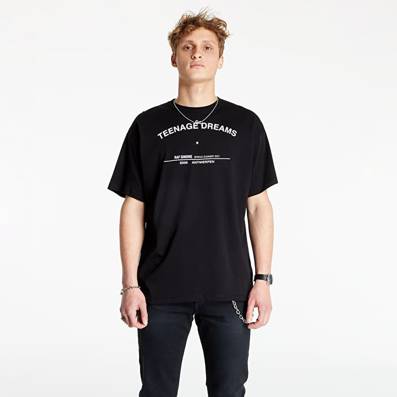 T-shirts RAF SIMONS Big Fit Tour T-Shirt Teenage Dreams Black (211