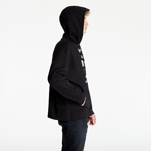 Raf simons black hoodie hotsell