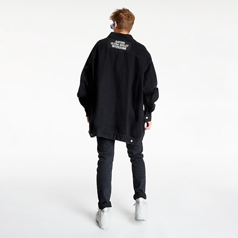 RAF SIMONS Oversized Denim Jacket Black | Footshop