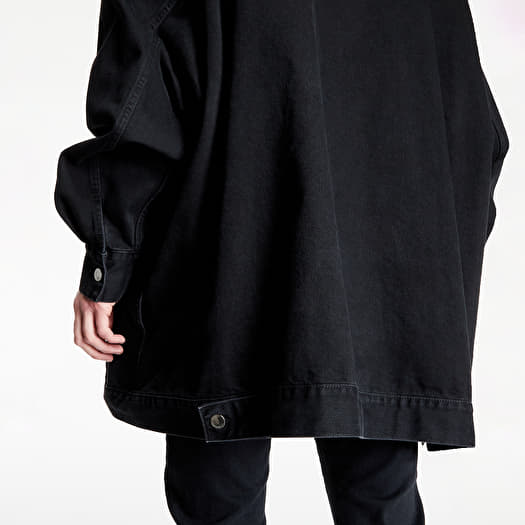 Jackets RAF SIMONS Oversized Denim Jacket Black | Footshop