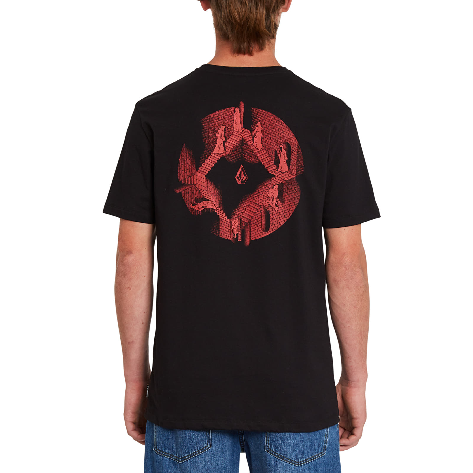Camisetas Volcom C. Vivary Fa SS Tee Black