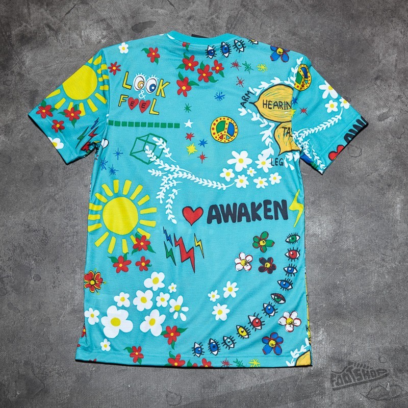 T-Shirts and shirts adidas Pharrell Williams Doodle Tee Green