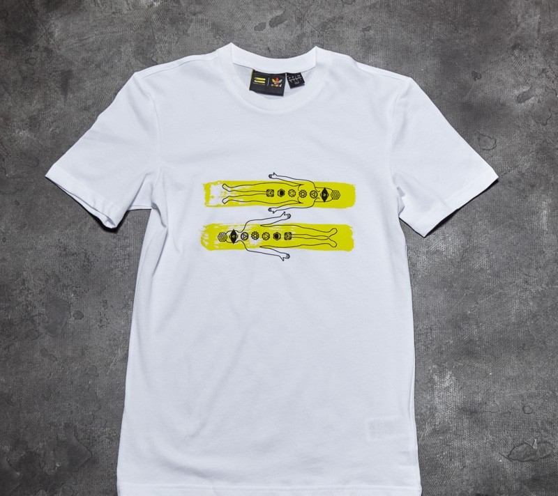 Camisetas adidas Pharrell Williams Graphic Tee 3 White