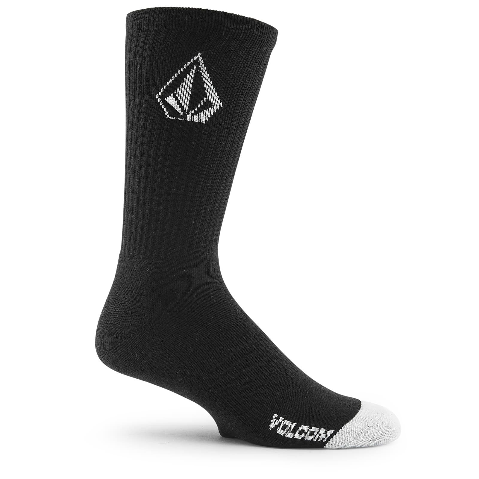 Ponožky Volcom Full Stone Socks 3-Pack Black