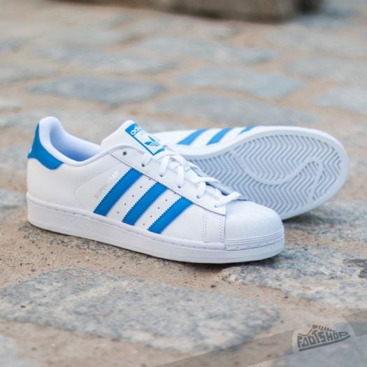 Adidas superstar ray blue best sale