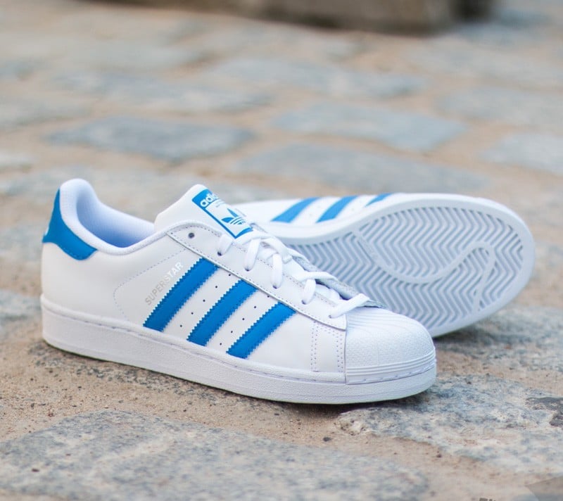 Adidas superstar ray blue deals