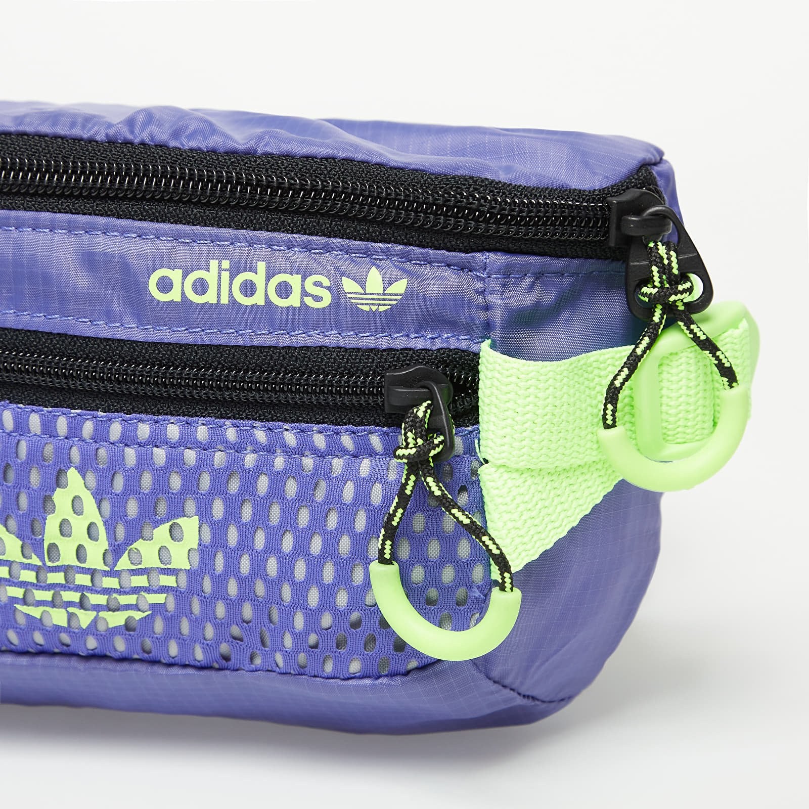 Gürteltaschen adidas Originals Adventure Waist Bag Small Purple/ Black/ Signal Green