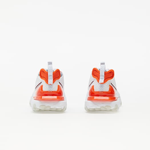 Nike react blanche orange outlet