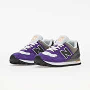 New balance wl574 mens purple sales