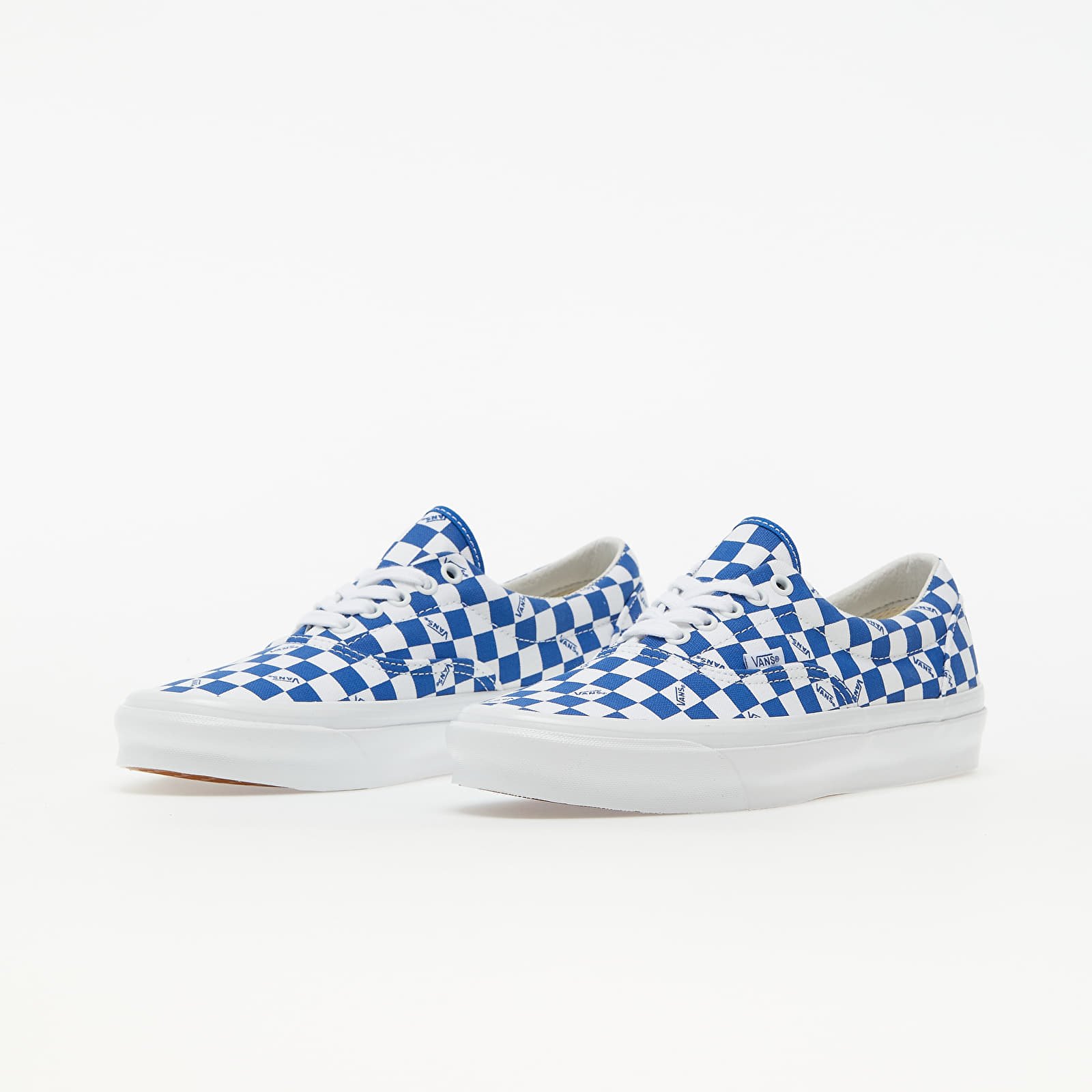Zapatillas Hombre Vans Vault OG Era LX (Canvas) Checkerboard Logo/ Night Blue