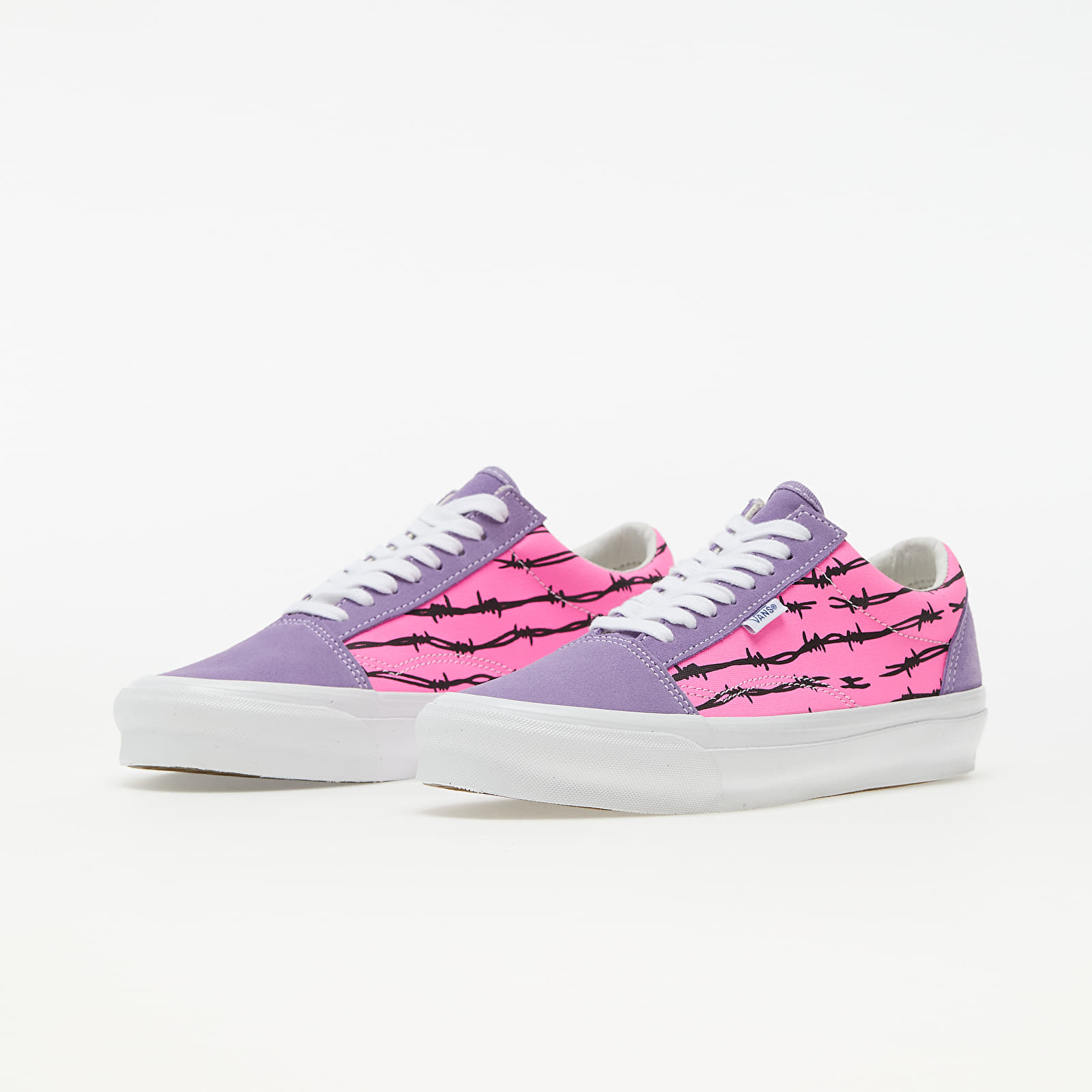 Men s shoes Vans Vault Old Skool NS OG LX Suede Canvas Barbed