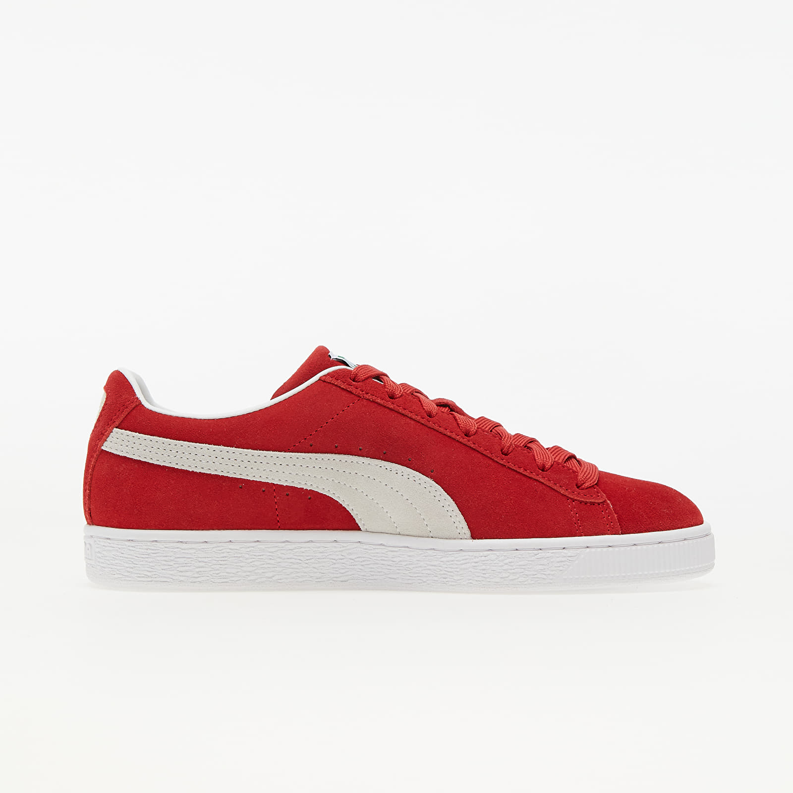 Chaussures et baskets homme Puma Suede Classic XXI High Risk Red-Puma Whi