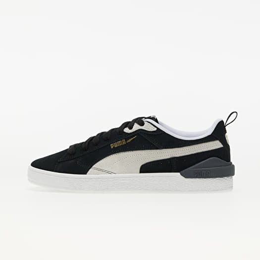Puma black suede shoes deals