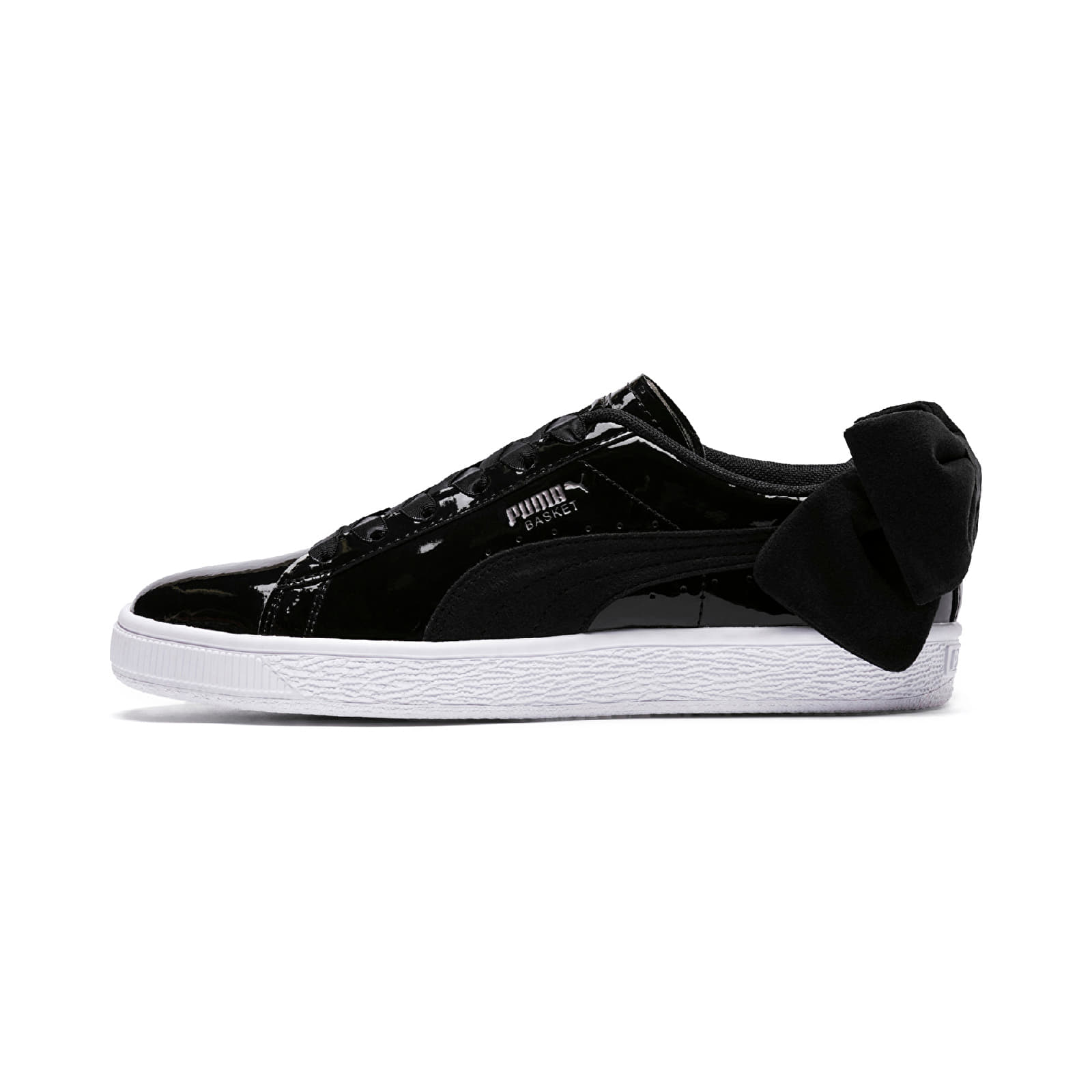 Puma bow shoes shop black