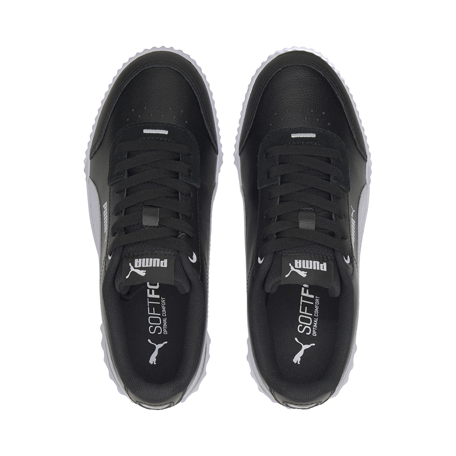 Încălțăminte și sneakerși pentru femei Puma Carina Lift Puma Black-Puma White