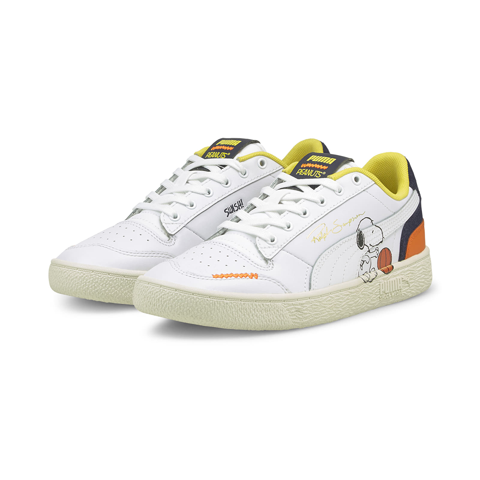 Herren Sneaker und Schuhe Puma Ralph Sampson Peanuts Puma White