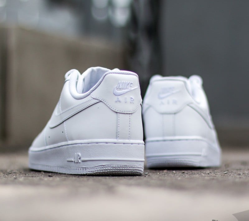 Ténis e sapatos para crianças Nike Air Force 1 (GS) White/ White-White
