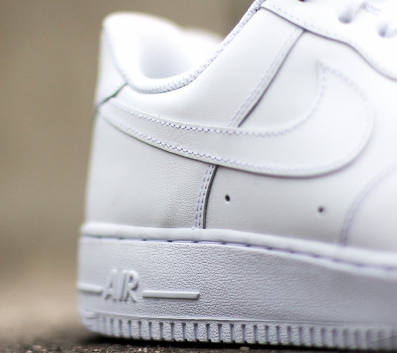 Ténis e sapatos para crianças Nike Air Force 1 (GS) White/ White-White