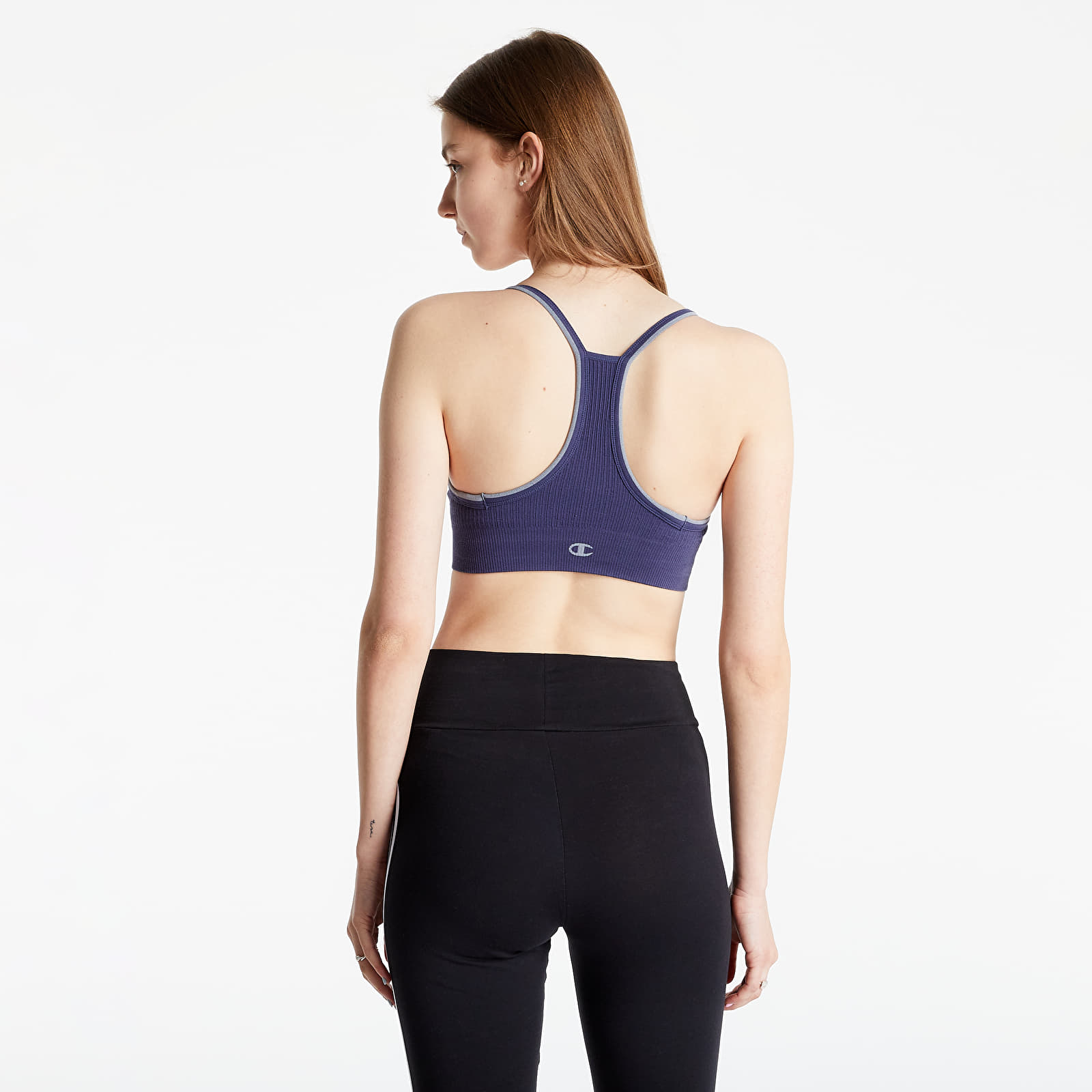 Podprsenky Champion Crop Top Seamless Fashion Blue