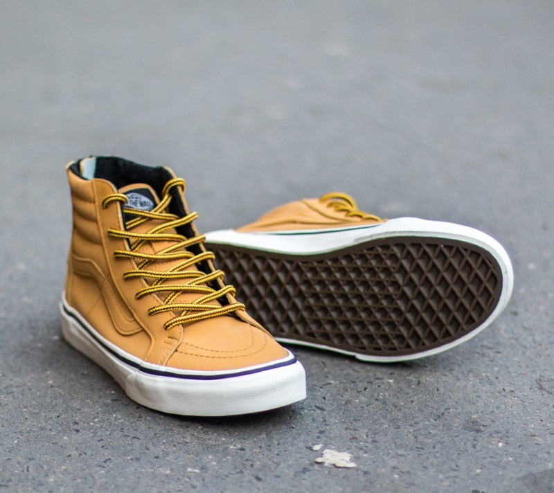 Vans sk8 hi cheap mte honey leather