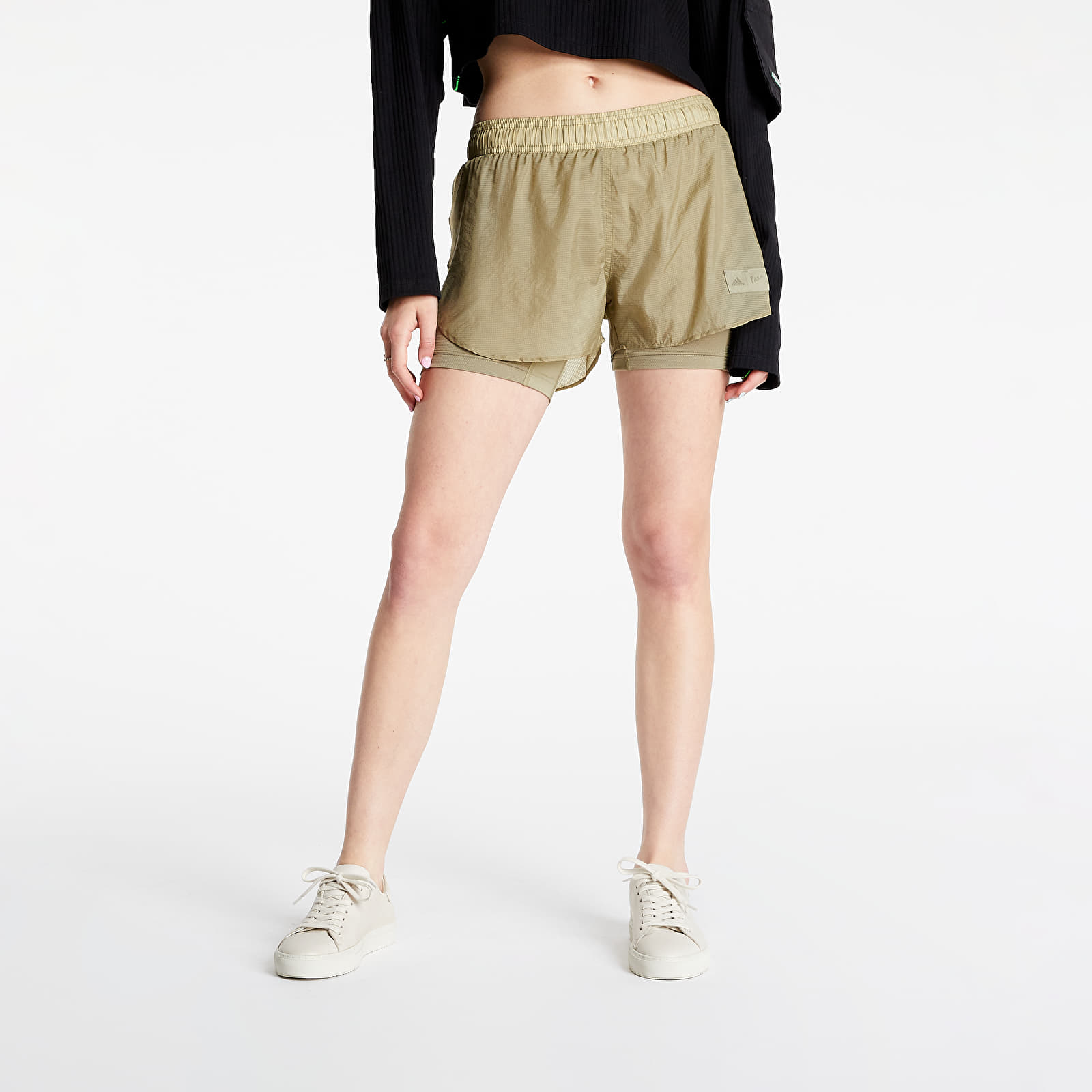 Shorts adidas Parley Mission Kit Run for the Oceans Shorts Orbit Green Footshop