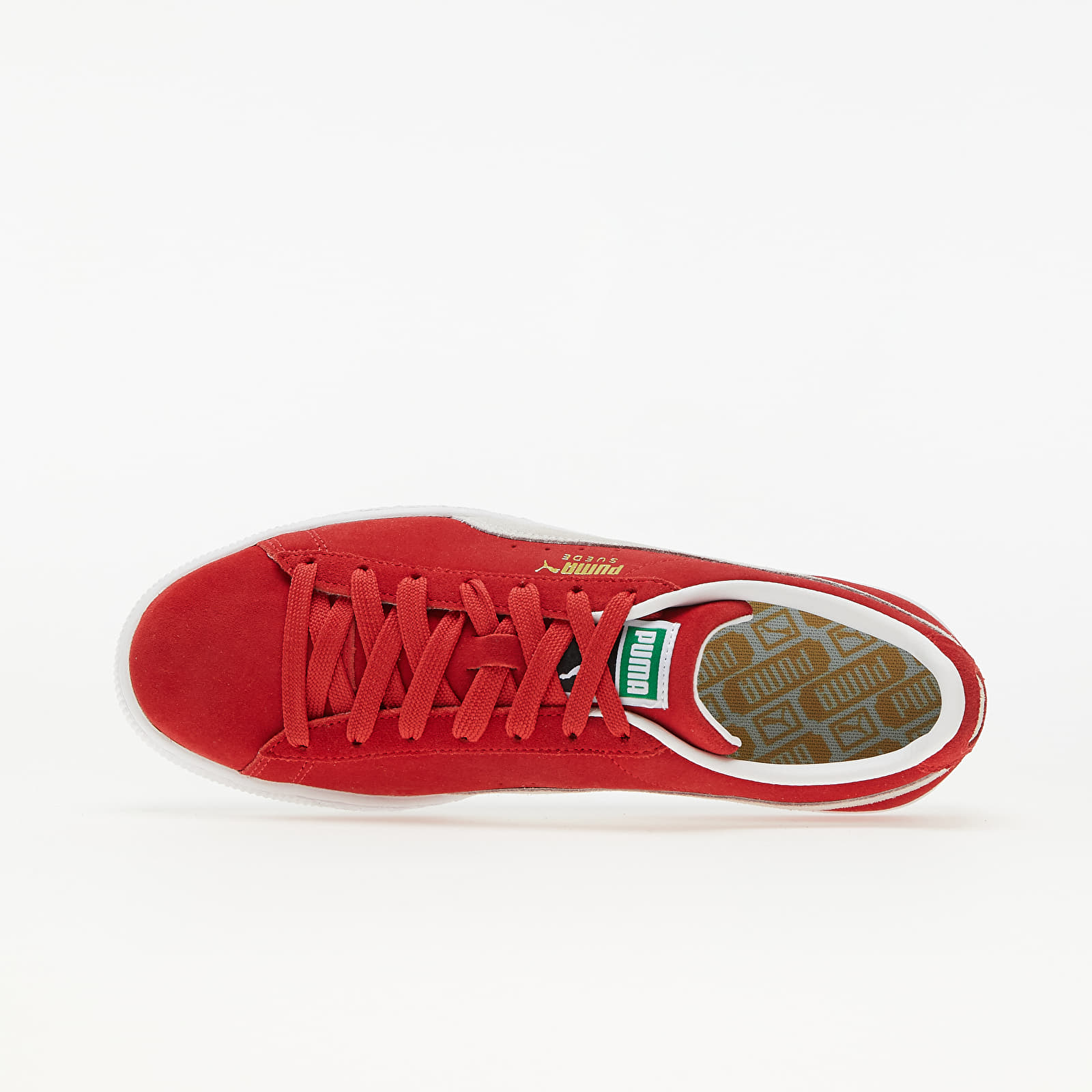 Chaussures et baskets homme Puma Suede Classic XXI High Risk Red-Puma Whi